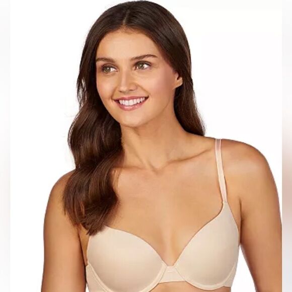*NEW* SO Brand so soft Tan T-shirt Bra in buff tan. Ladies size 38D. - Picture 1 of 8